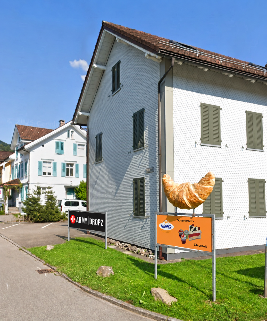 ArmyDropz Lager Ebnat-Kappel an der Ebnaterstrasse 47 im Toggenburg von ArmyDropz