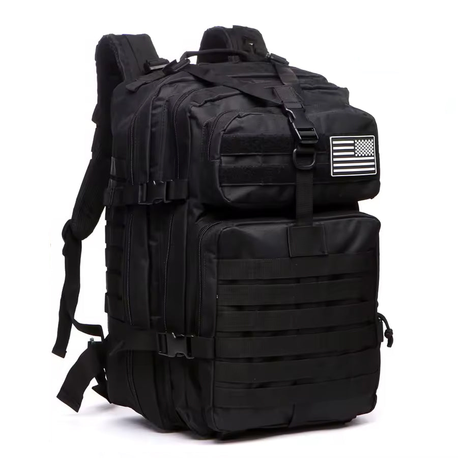 Black Taktischer Militärrucksack 50L – ArmyDropz Tactical