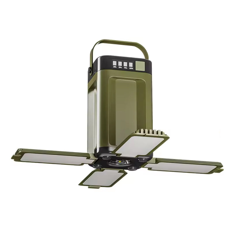 Solar Campinglampe LED mit Powerbank für Camping, ArmyDropz Army Shop Schweiz