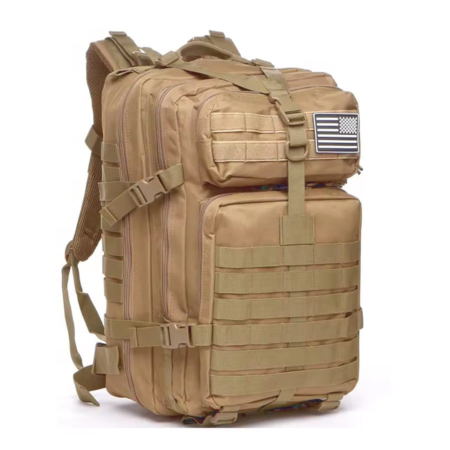 Coyote-Tan Taktischer Militärrucksack 50L von ArmyDropz