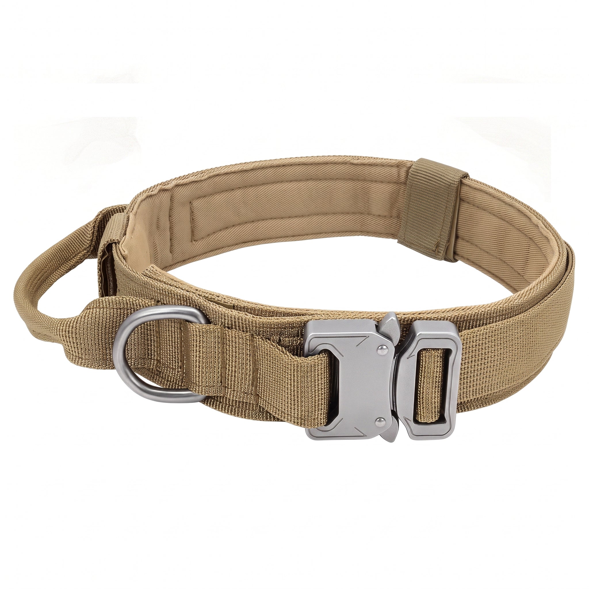 Farbmuster Coyote Tan Khaki für breites Hundehalsband K9 - ArmyDropz Army Shop Schweiz