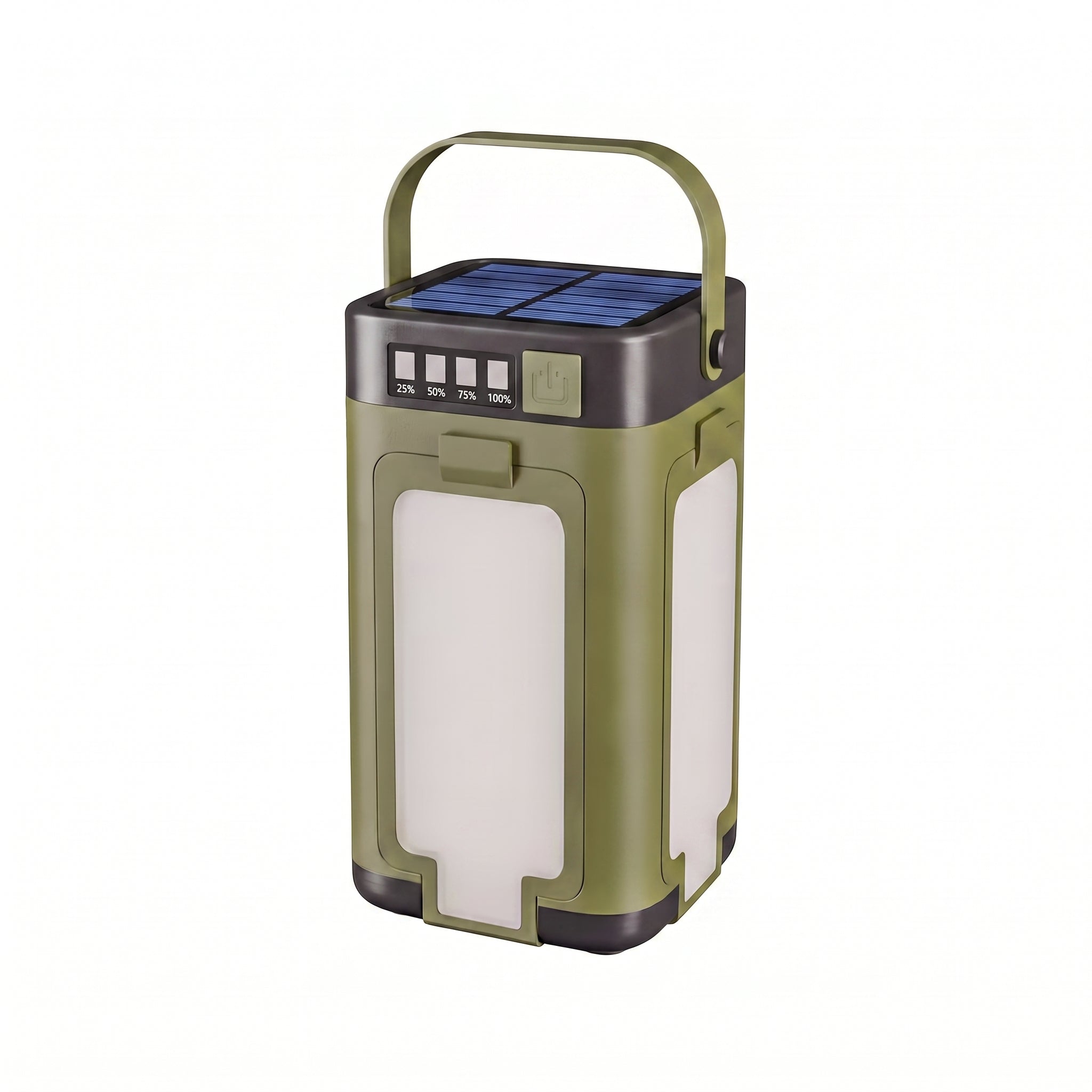 Solar Campinglampe LED mit Powerbank | Tactical Army