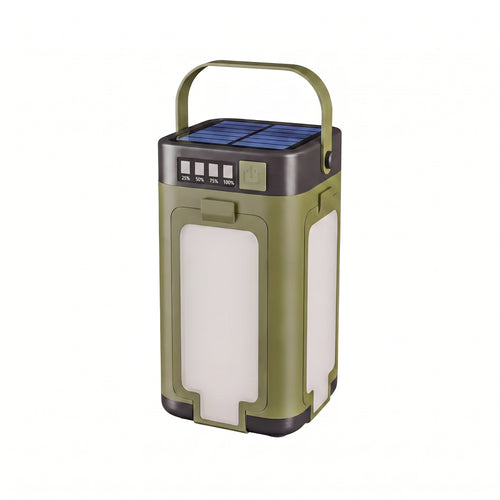 Solar Campinglampe LED mit Powerbank | Tactical Army