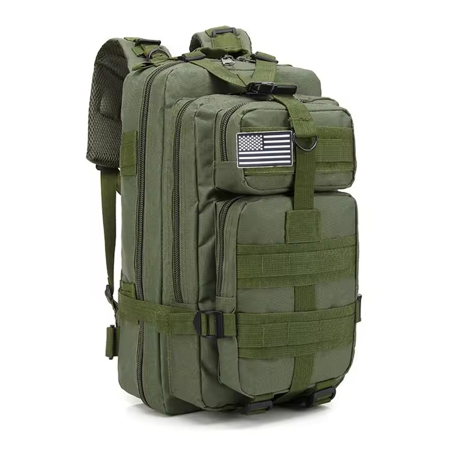 Militär-Grün Taktischer Rucksack 25L – Outdoor & Einsatz, ArmyDropz