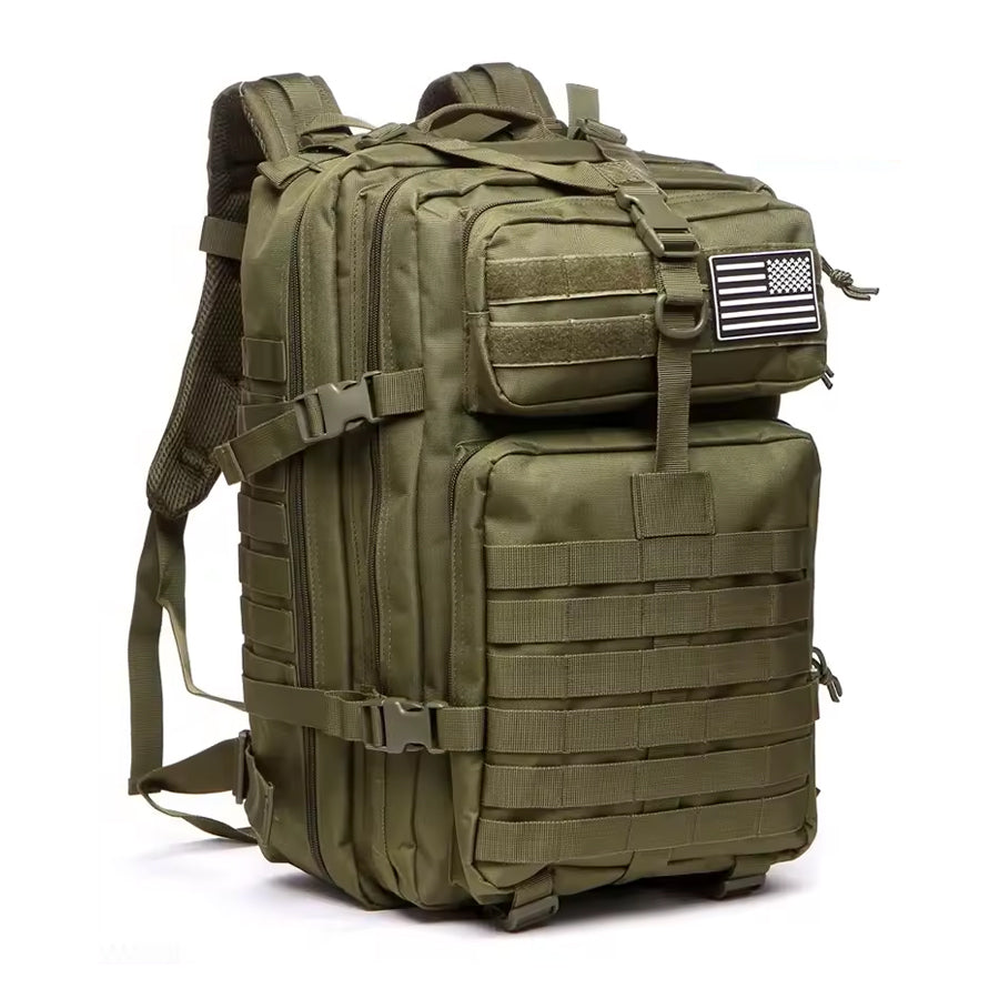 Militär-Grün Taktischer Rucksack 50L – Outdoor & Einsatz, ArmyDropz