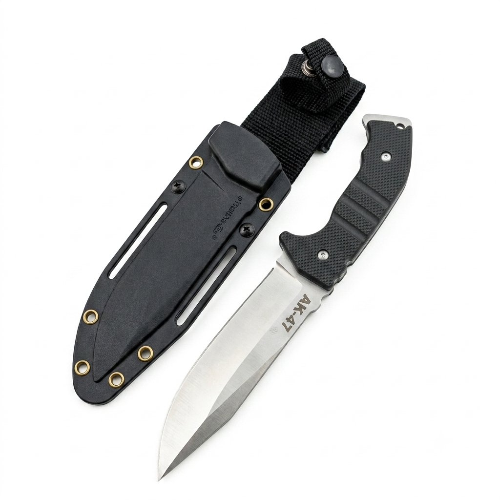Militär & Outdoor Gürtelmesser Fixed Blade Variante Schwarz – Army Dropz Armee Shop Schweiz