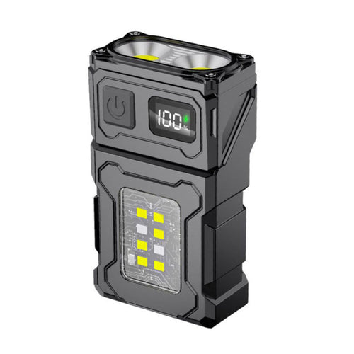 Camping LED Multifunktionslampe Tactical Army COB Arbeitsleuchte mit Haken