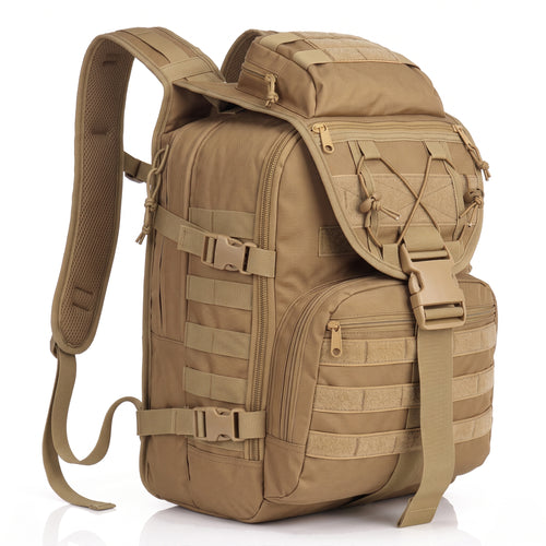 Coyote Tan Rucksack in gedeckter Sandfarbe für EDC und Trekking