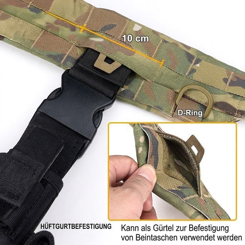 Einsatzgürtel MOLLE Tactical Battle Belt Ansicht – Army Dropz Armee Shop Schweiz