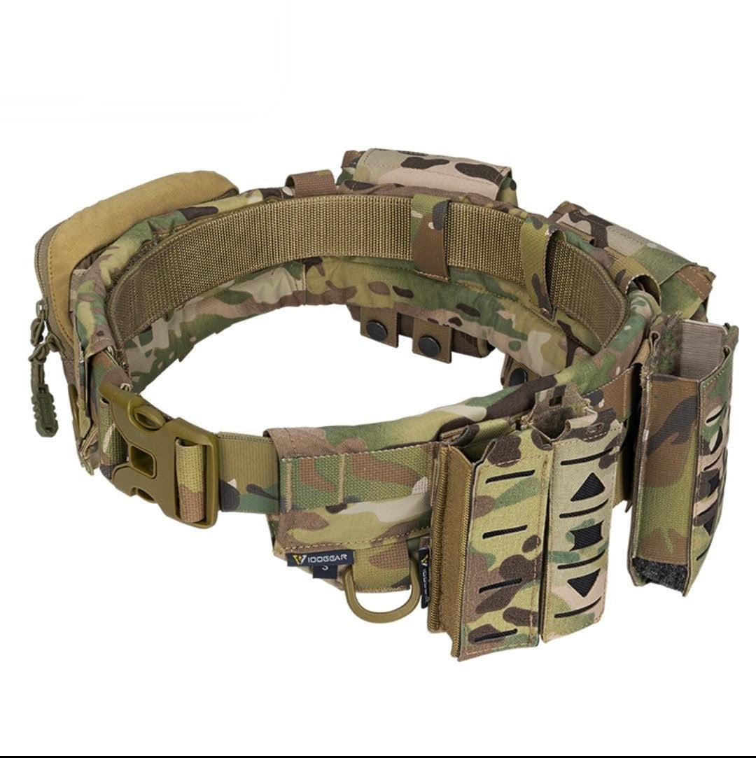 Einsatzgürtel MOLLE Tactical Battle Belt Detailansicht – Army Dropz Armee Shop Schweiz