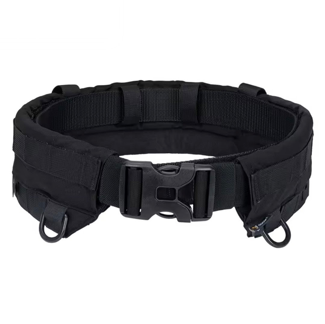 Einsatzgürtel MOLLE Tactical Battle Belt in Schwarz – Army Dropz Armee Shop Schweiz
