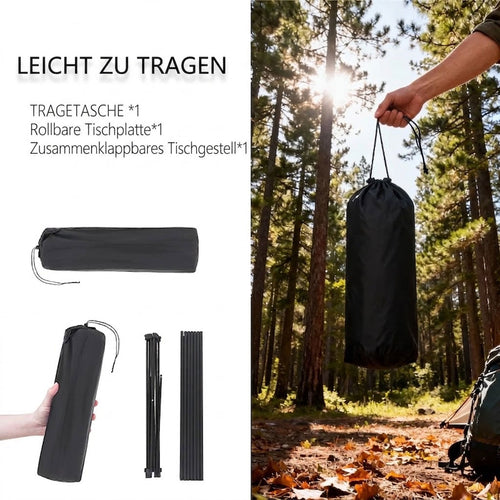 Faltbarer Camping-Tisch TARKA ultraleicht mit Tragetasche – Army Dropz Armee Shop Schweiz
