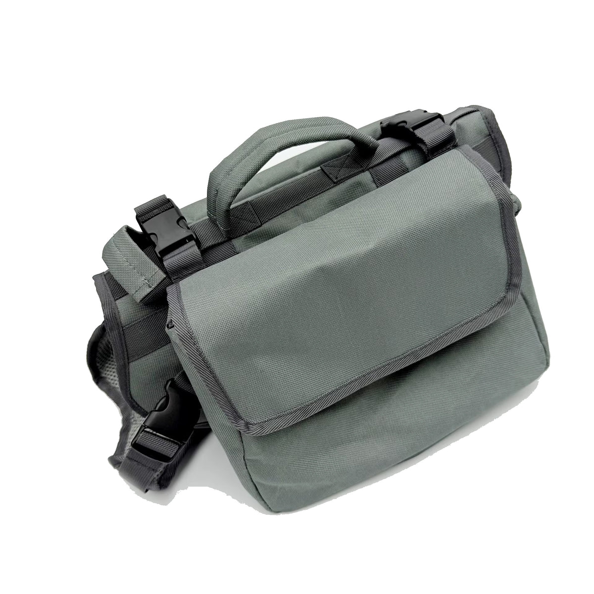 Hunderucksack mit Packtaschen für Wandern und Outdoor in Grau – ArmyDropz