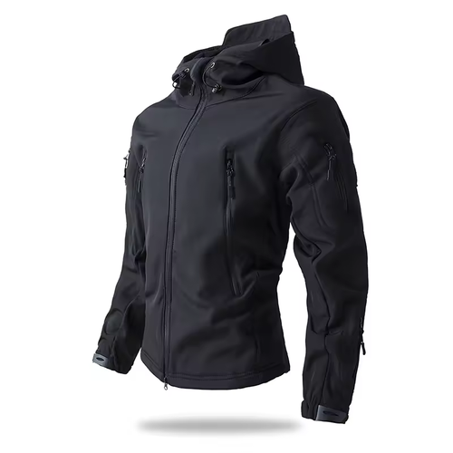 Militärjacke Wasserdicht Tactical Schwarz Ansicht – Army Dropz Armee Shop Schweiz