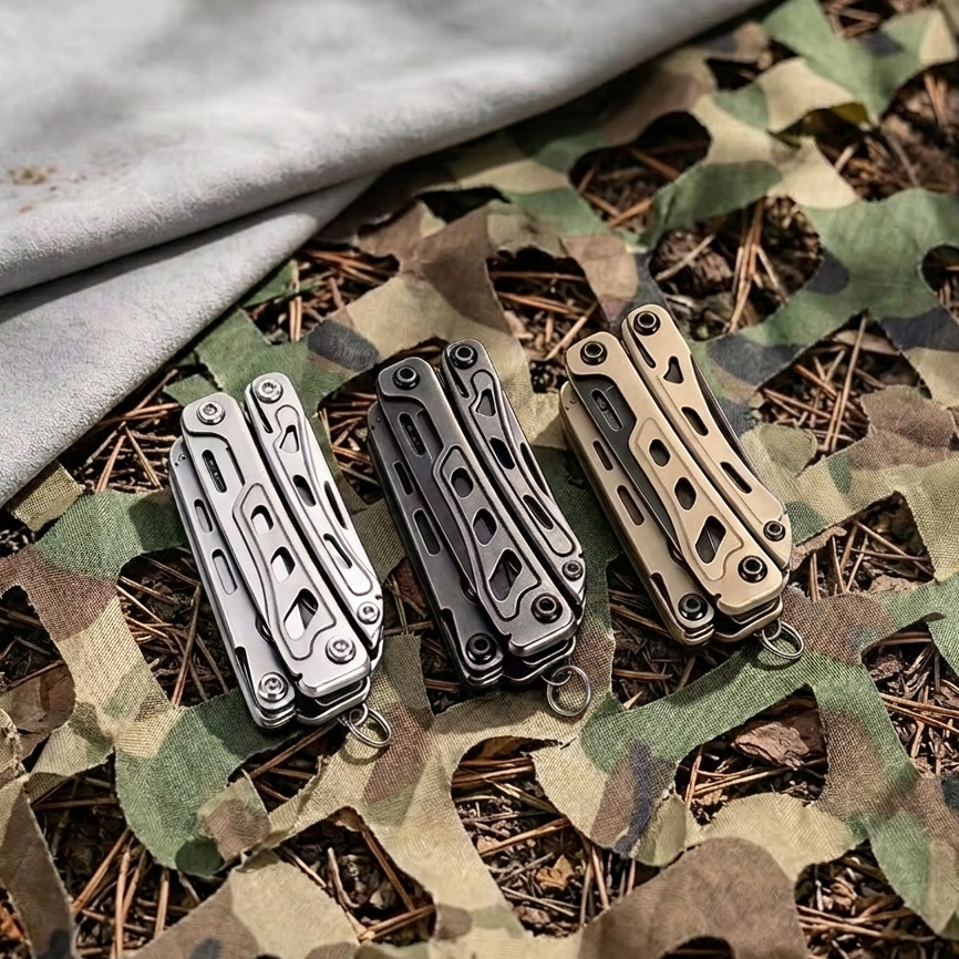 Multitool mit Zange | Tactical Outdoor | 15-in-1 Taschenwerkzeug