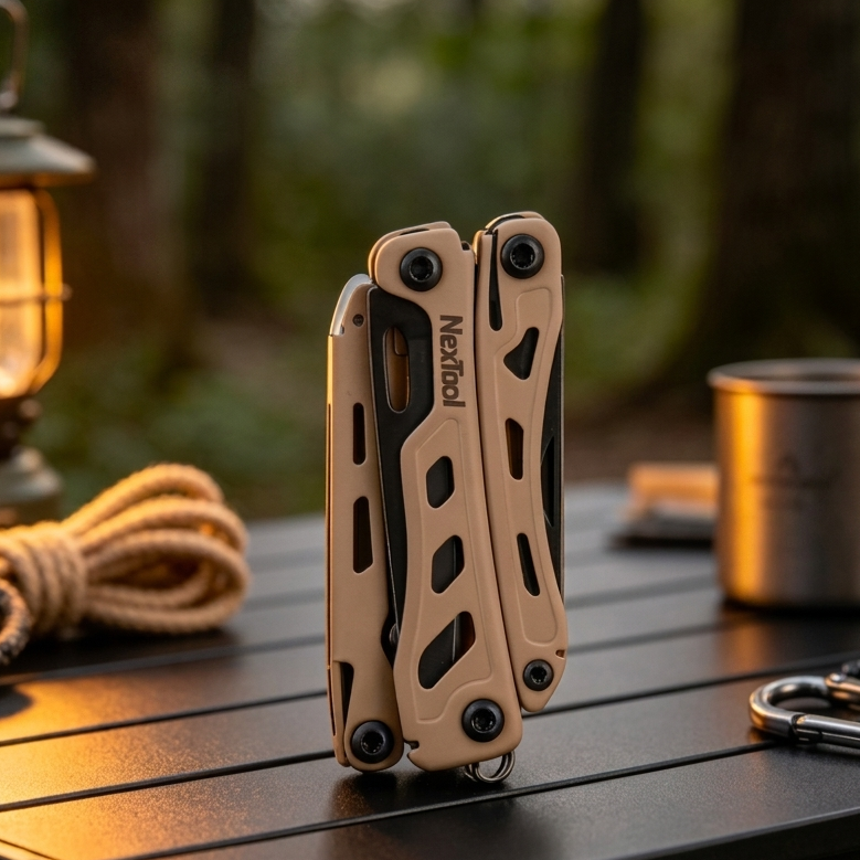 Multitool mit Zange | Tactical Outdoor | 15-in-1 Taschenwerkzeug