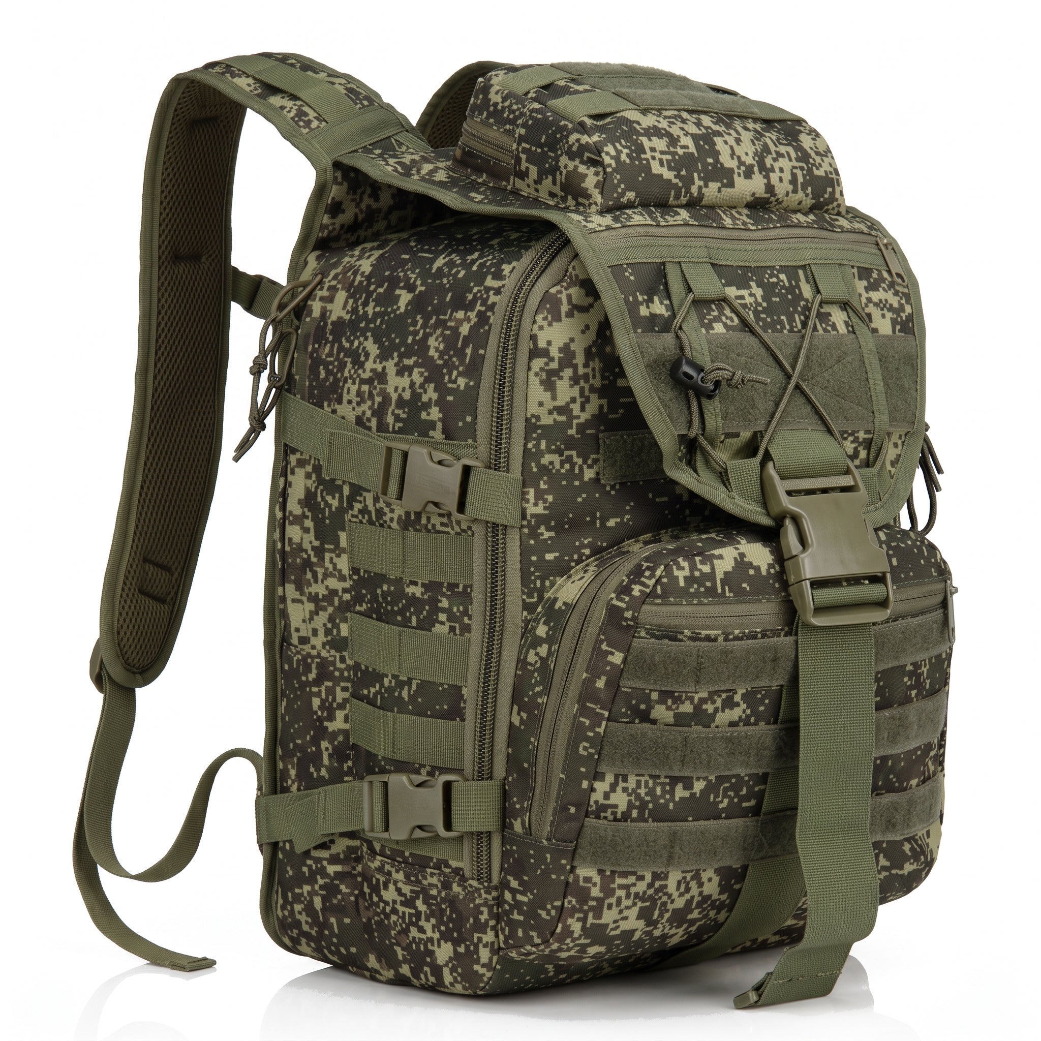 RU Camo Tarnrucksack 40L für Feldeinsatz und Bushcraft