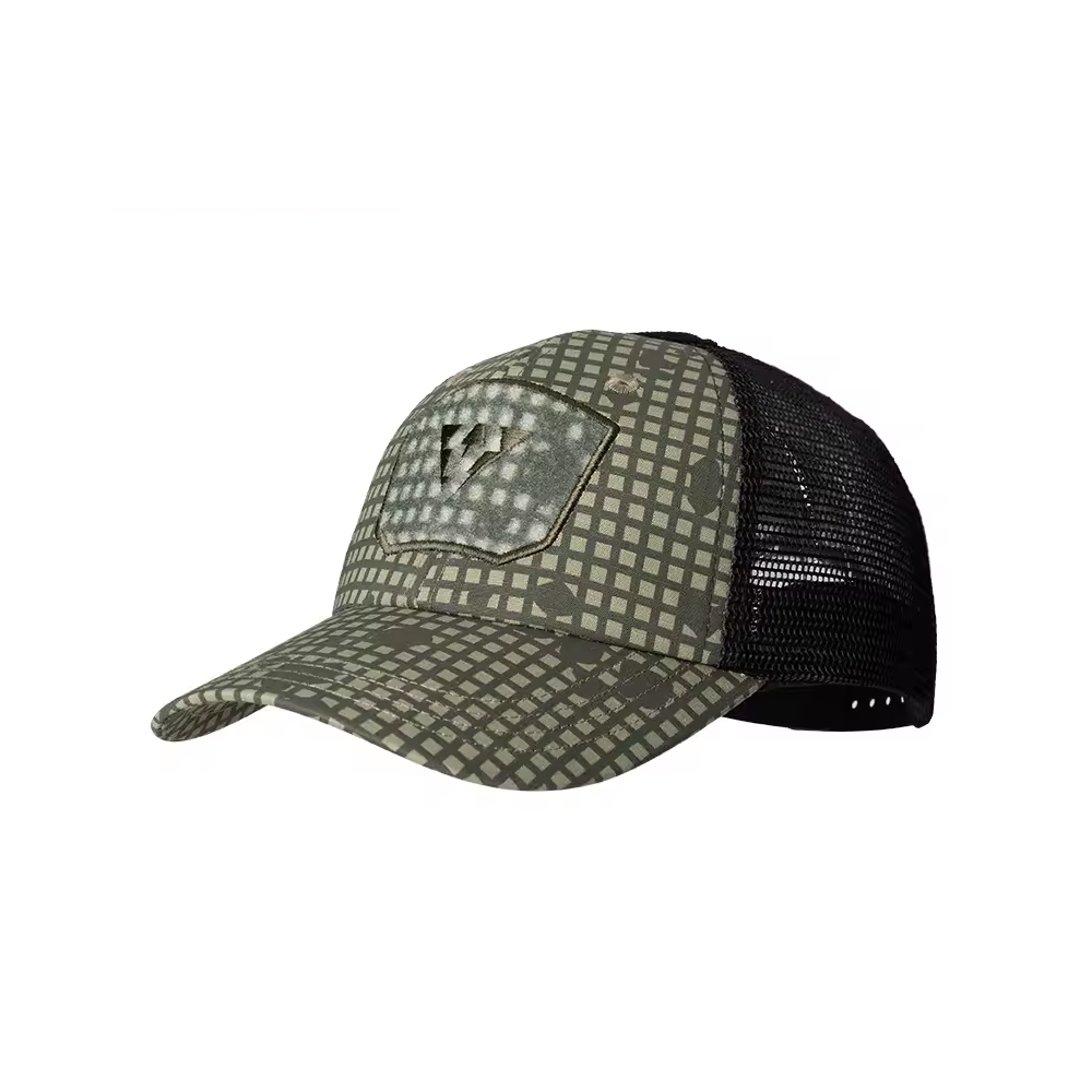 Taktische Kappe NIGHT CAMO (Nachttarn) – Militär & Tarnmuster Baseball Cap MESH – ArmyDropz