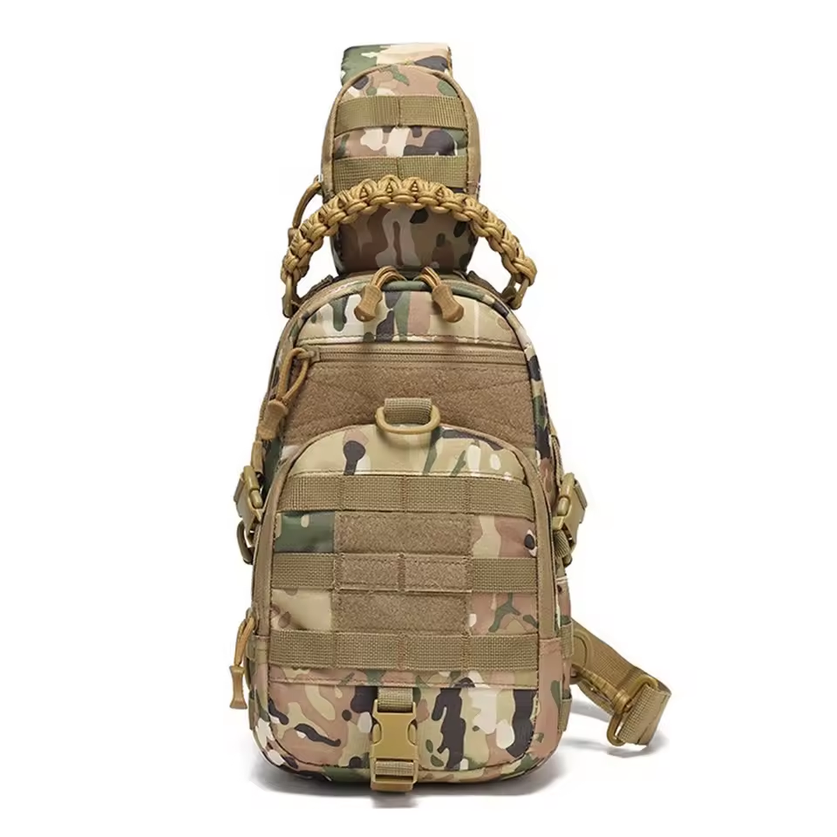 Taktische Umhängetasche Sling Bag MOLLE Multicam