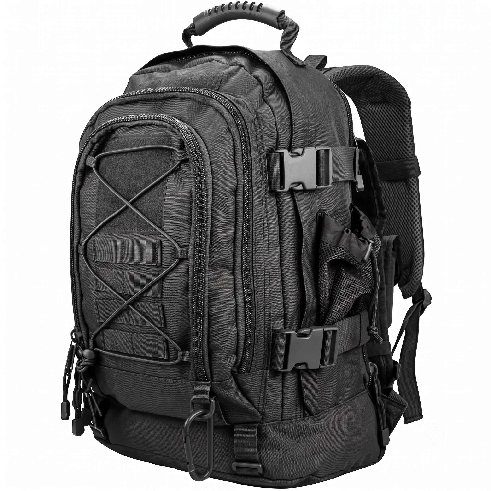 Taktischer Outdoor-Rucksack Black – ArmyDropz Army Shop Schweiz