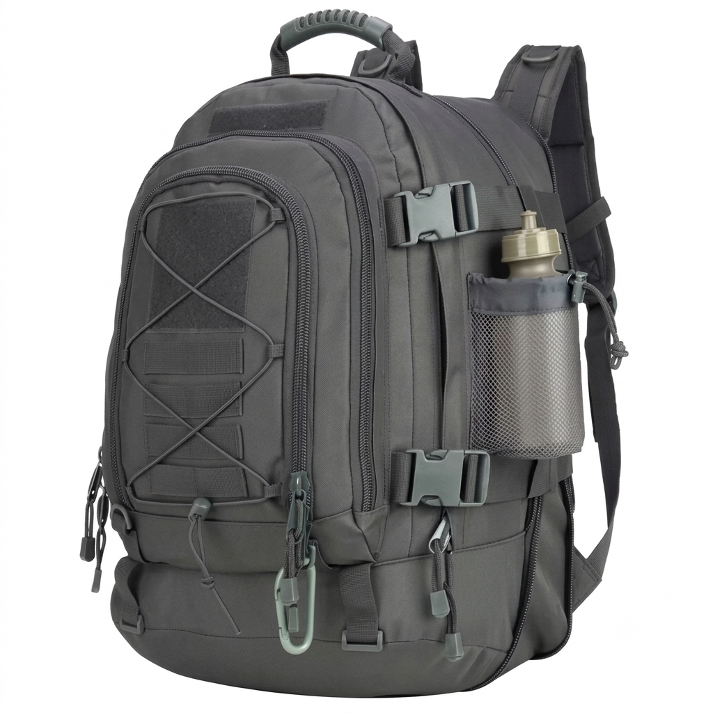Taktischer Outdoor-Rucksack Grey – ArmyDropz Army Shop Schweiz