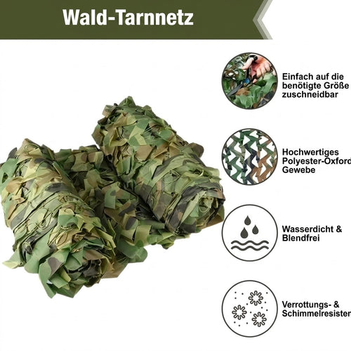 Tarnnetz Woodland Camouflage Outdoor Tarnung Ansicht – Army Dropz Armee Shop Schweiz
