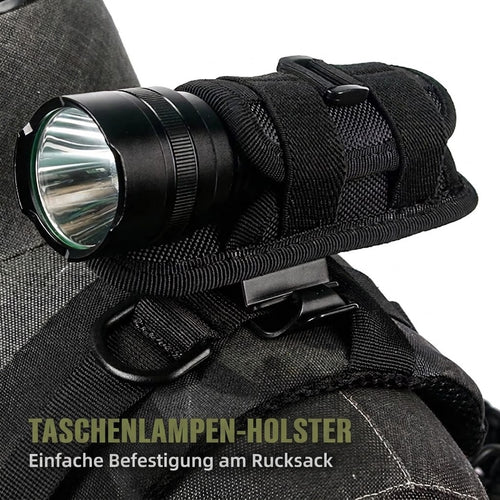 Taschenlampen Holster Tactical Gürteltasche Detailansicht – Army Dropz Armee Shop Schweiz